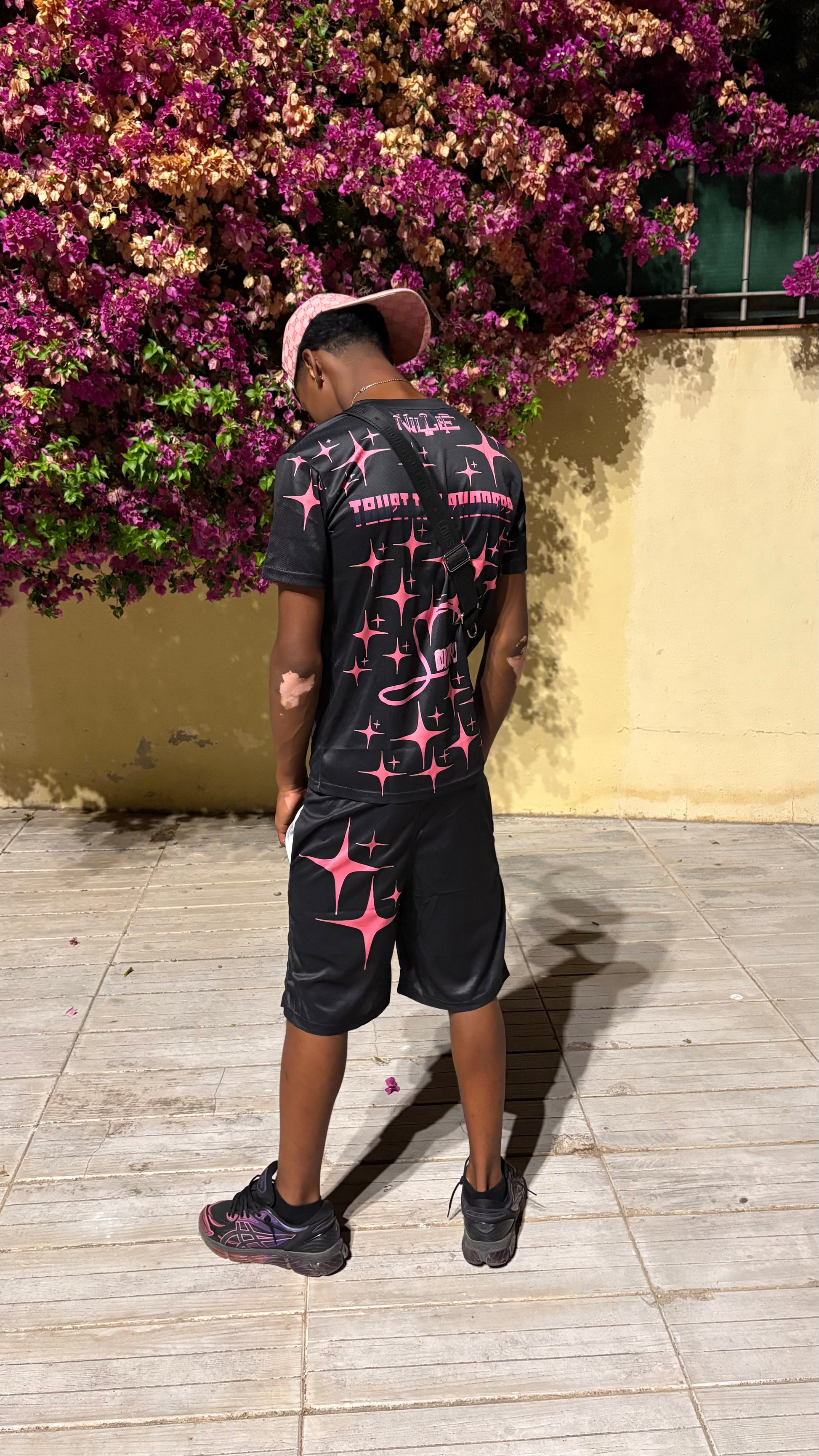 Conjunto negro rosa [Lily]