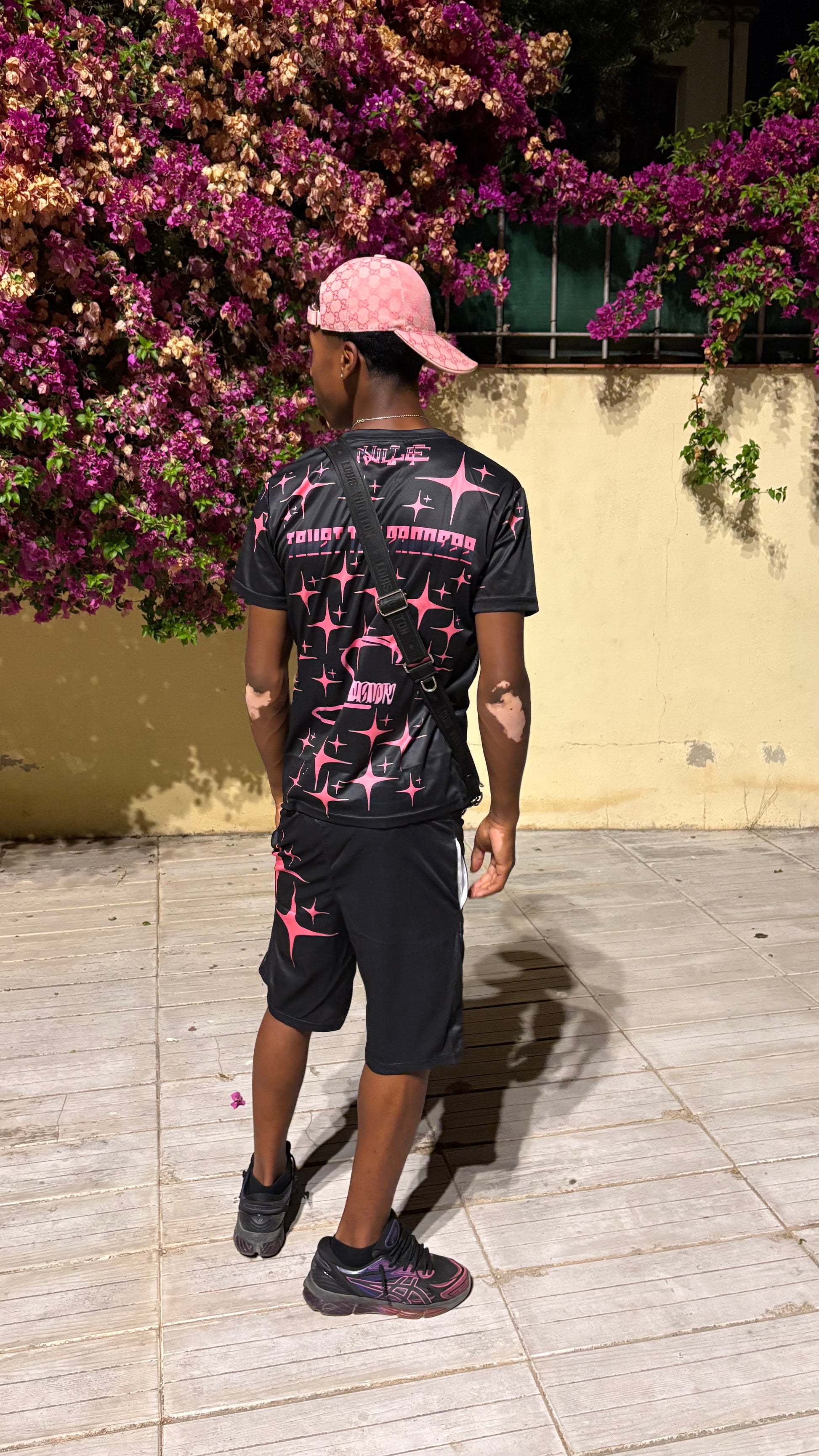 Conjunto negro rosa [Lily]